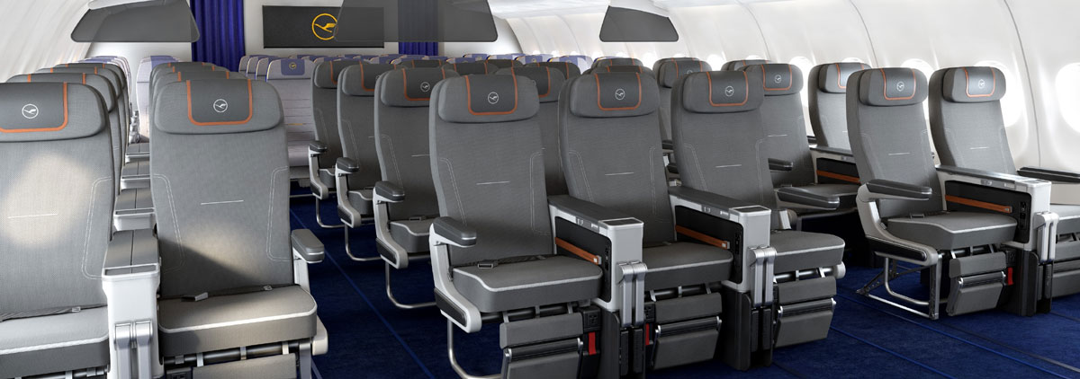 Lufthansa seating