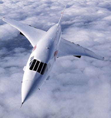 Concorde Flying in sky