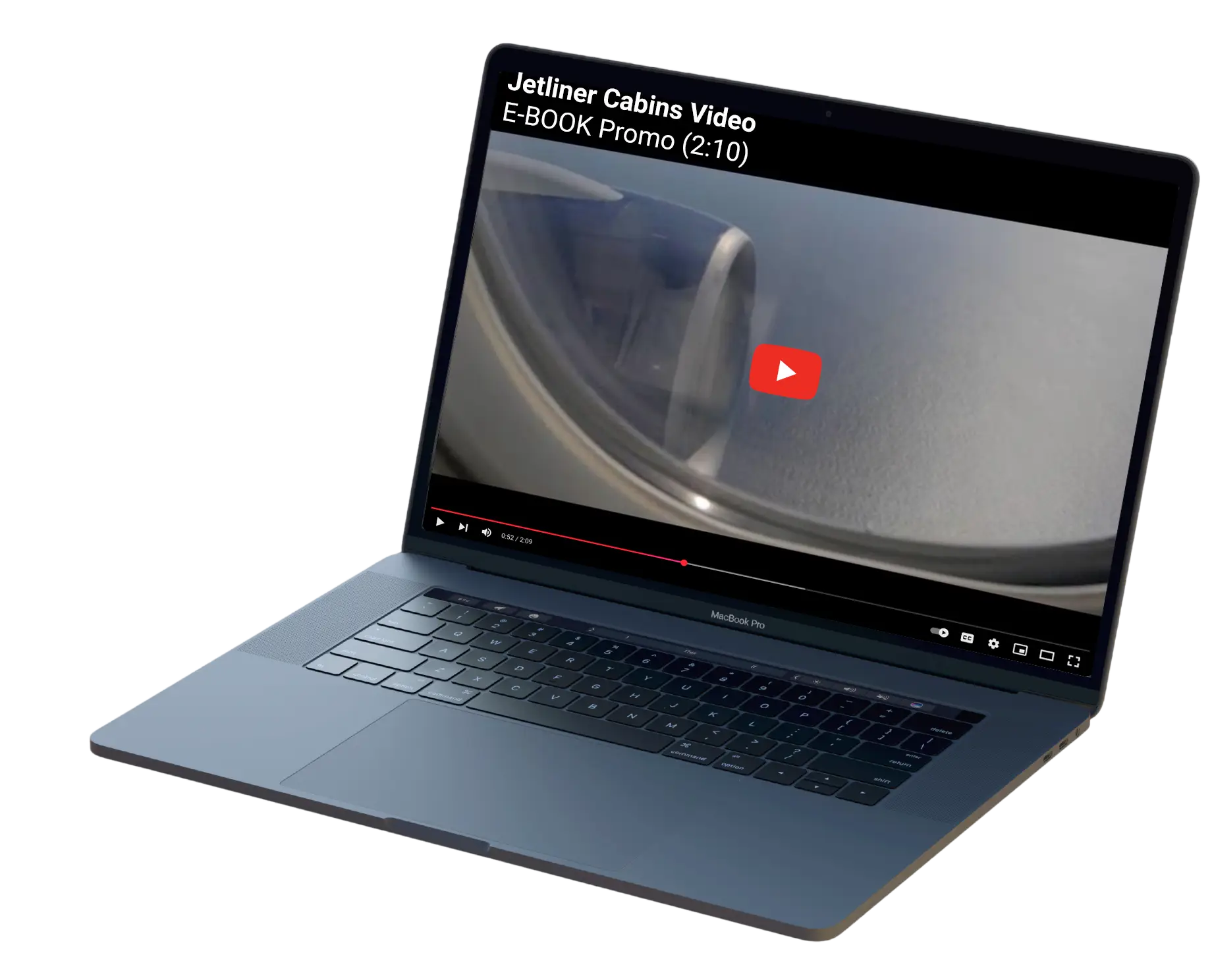 JLC E-BOOK Promo video on a macbook screen