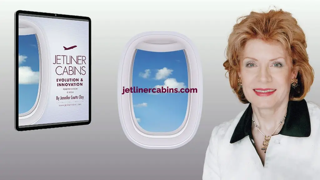 Jennifer Coutts Clay, the author of Jetliner Cabins