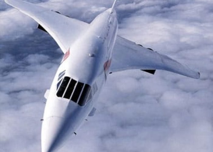 Concorde Flying in sky